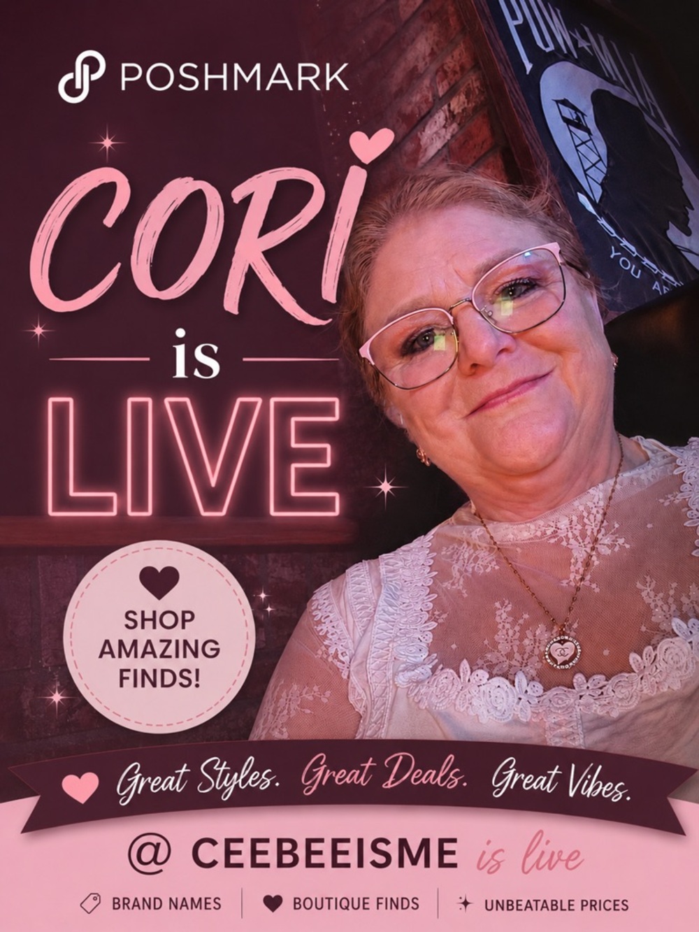 Cori is LIVE- @ceebeeisme - Let’s have FUN!